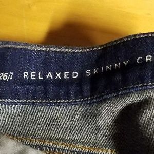Nwt Loft relaxed skinny crop